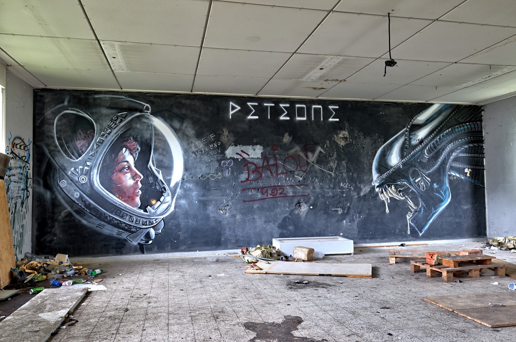 graffiti pete one urbex hdr art kunstwerk kunst mural murals belgie straatkunst